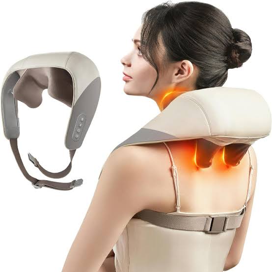 Relaxsy Neck Back Massager for Pain Relief & Cervical Pain